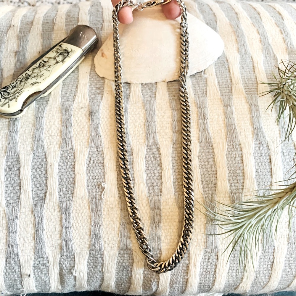 Sterling Chain Choker Waterproof